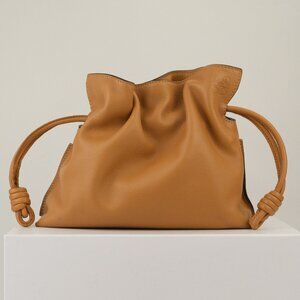 Loewe Mini Flamenco Clutch, Warm Desert